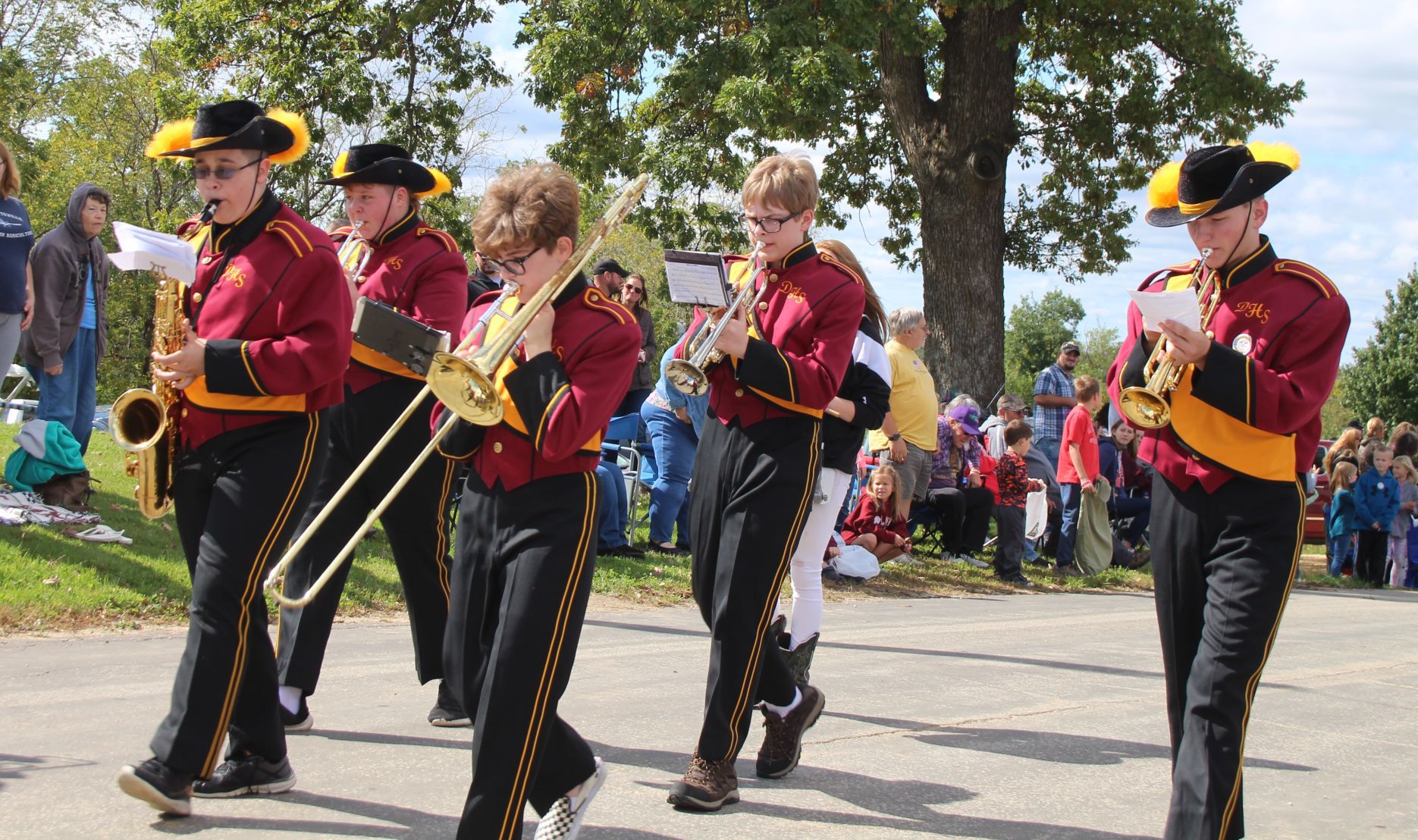 Musical marchers